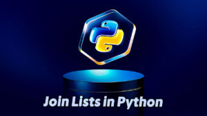 Join Lists in Python